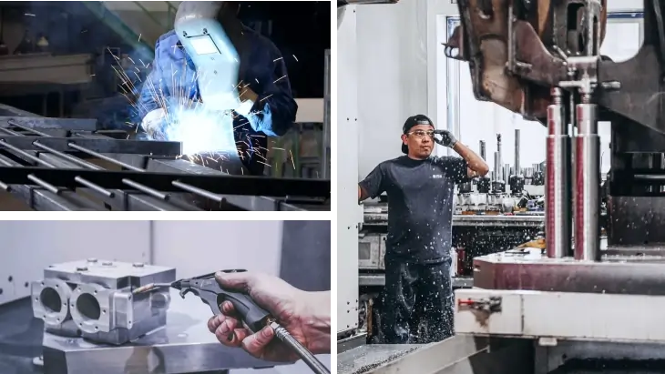 Workers Manufacturing Contracted Products