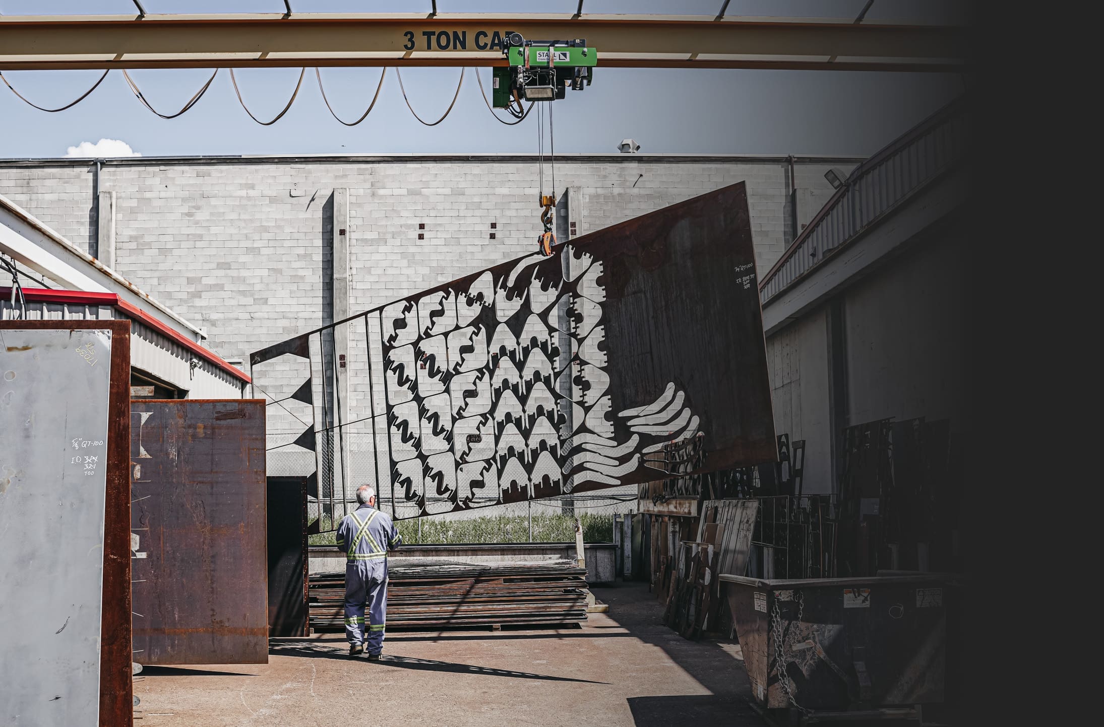 Installing custom industrial market project